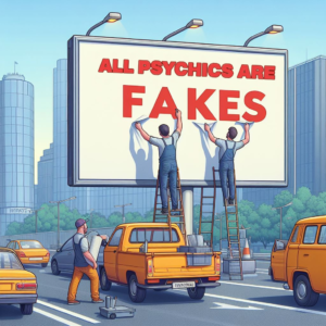 Fake Psychic Sign