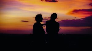 Sunset Couple