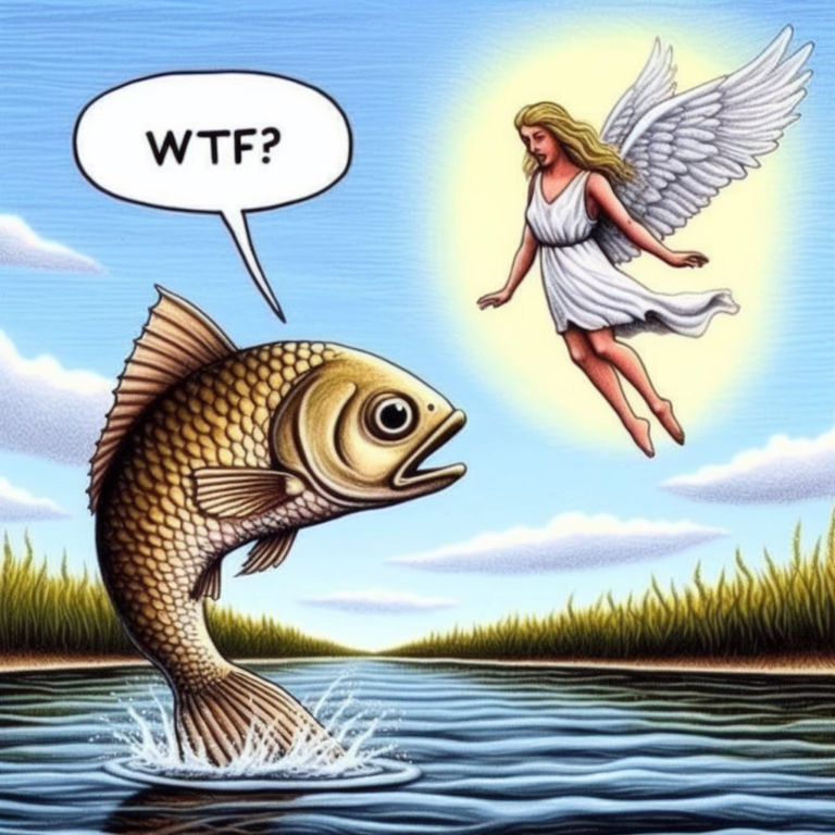 Fish Meets Angel